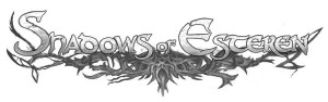 Logo der englischsprachigen Ausgabe von Shadows over Esteren (franz. Orignaltitel "Les Ombres d’Esteren")