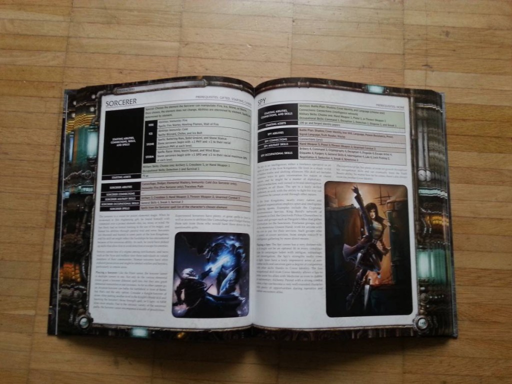 Ersteindruck "Iron Kingdoms Core Rules Full Metal Fantasy