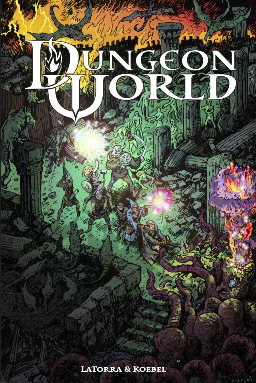 Platz da, DungeonSlayers! Hier kommt Dungeon World!! - Obskures.de