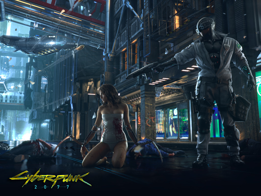 Cyberpunk_2077: Teaser Wallpaper (CD Projekt Red)