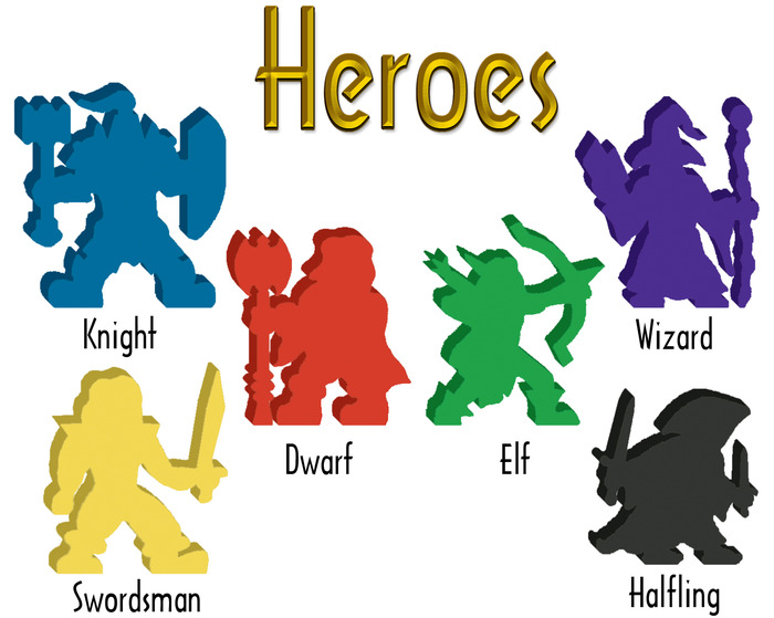 Fantasy Gaming Figures: Heroes (Gamelyn Games)