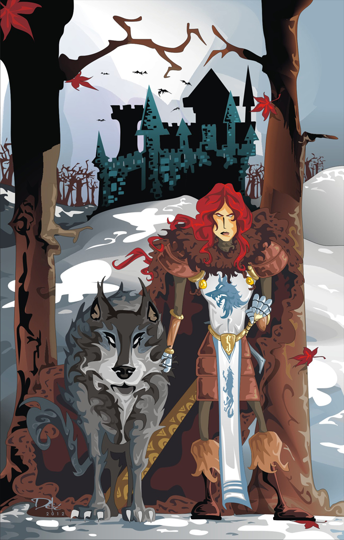 Game of Thrones: Robb Stark - The Young Wolf / King in the North (Dejan Delic ©2012, All Rights Reserved.)