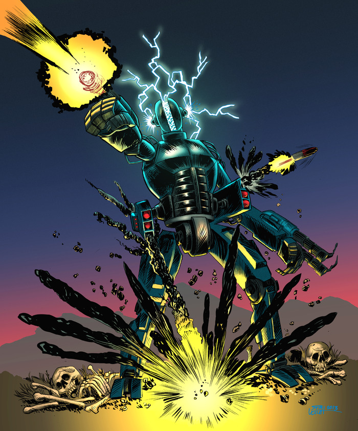 Outbreak: Killer Robot (Leigh Walls, Cosmic Compass Creations)