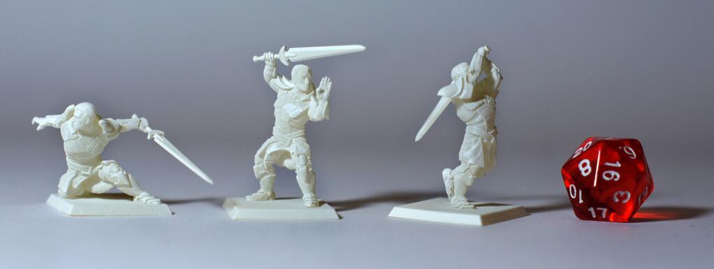 Hero Forge Kickstarter Customizable 3D Printed Miniatures Obskures de