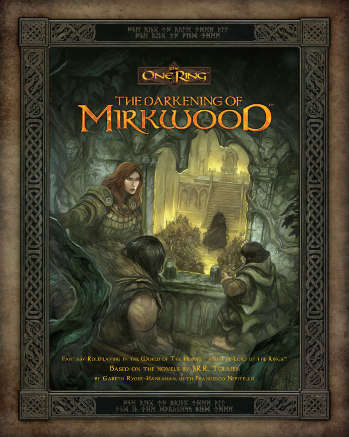 The Darkening of Mirkwood (The One Ring RPG, Image: Cubicle 7/Sophisticated Games Ltd)