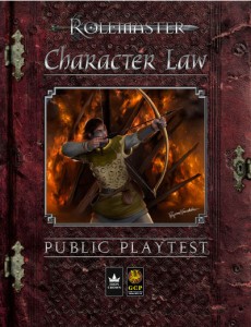 Unified Rolemaster Playtest (Image: Iron Crown Enterprises)