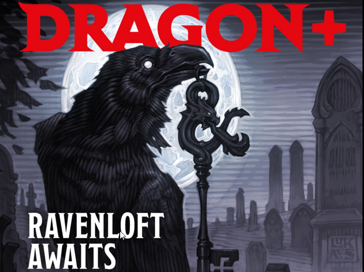 Dragon+ Issue 6 - Ravenloft Awaits: Death House, a free preview Adventure Curse of Strahd (Image: Wizards of the Coast)